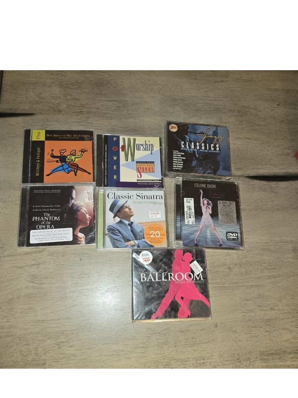 Lot Of 7 Music  CDs Sealed New